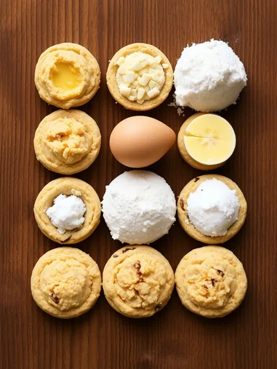 Banana Cookies Recipe - ingredients preparation