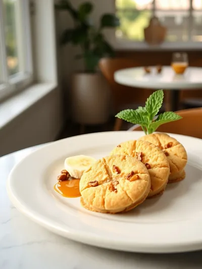 Banana Cookies Recipe - ready to serve
