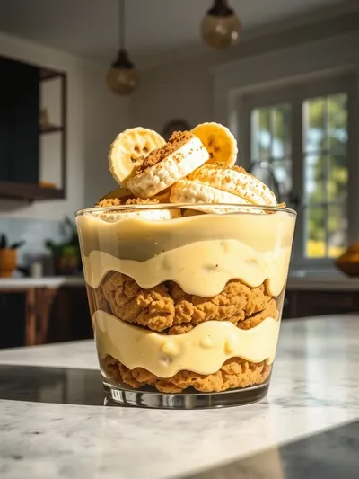Old-Fashioned Homemade Banana Pudding