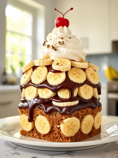 Banana Split Dump Cake Recipe