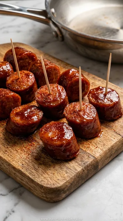 BBQ Beef Sausage Bites – Only 4 Ingredients