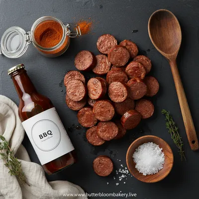 BBQ Beef Sausage Bites – Only 4 Ingredients - cooking process