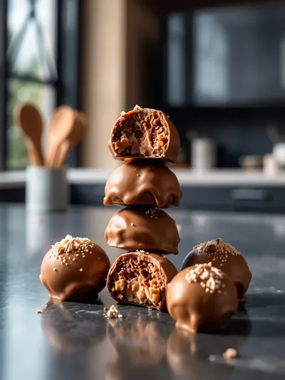 Biscoff Caramel Truffles