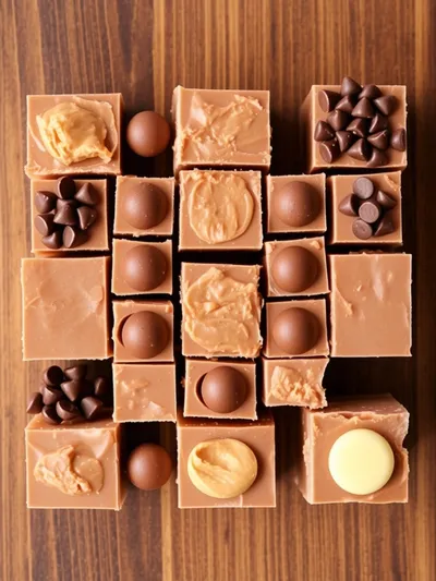 Buckeye Fudge Candy Recipe - ingredients preparation
