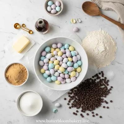 Cadbury Egg Cookies – Easy Soft Chewy Centers - cooking process