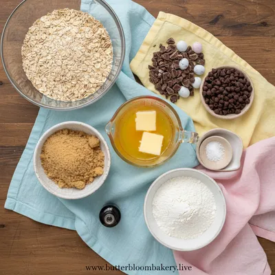 Cadbury Egg Oatmeal Chocolate Chip Easter Cookies - cooking process
