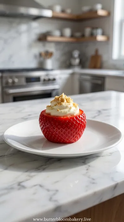 Cheesecake Deviled Strawberries