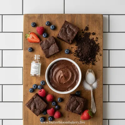 Chocolate Brownie Trifle Recipe - cooking process