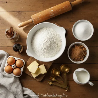 Best Homemade Cinnamon Rolls - ingredients preparation