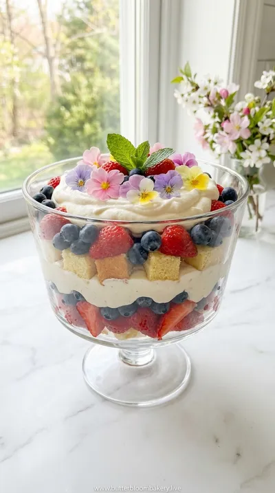 Easter Trifle – Light & Refreshing Dessert