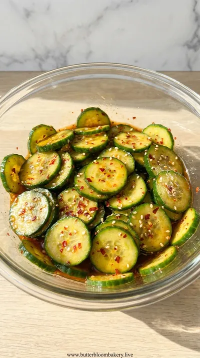 Easy Asian Cucumber Salad