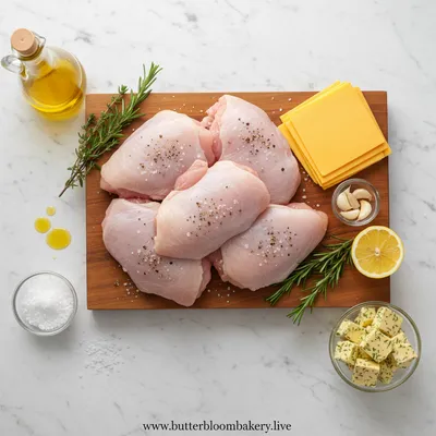 Easy Cheesy Grilled Monterey Chicken - cooking process