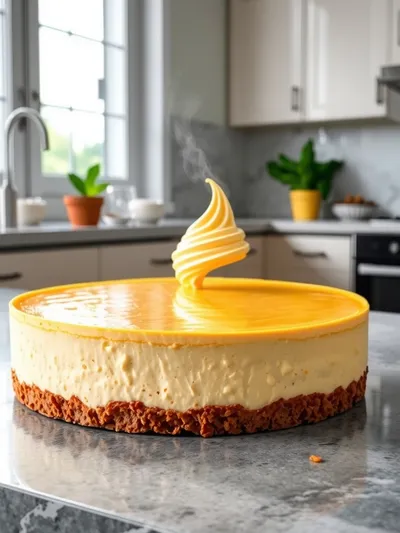 Eggless Cheesecake