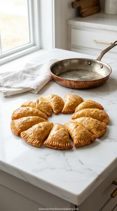 Fried Apple Pies Recipe - Homemade & Crispy