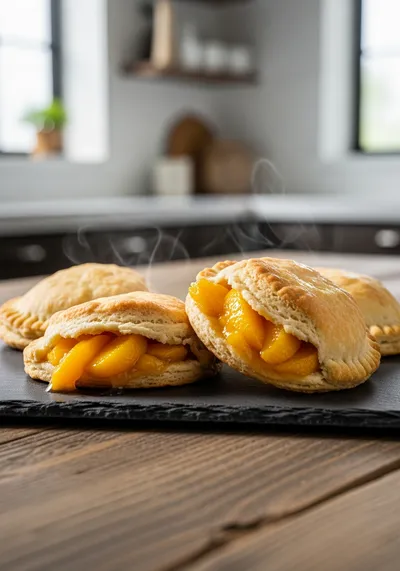 Fried Peach Pies Using Canned Biscuits
