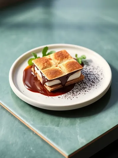 Golden Graham S’mores Bars - cooking process