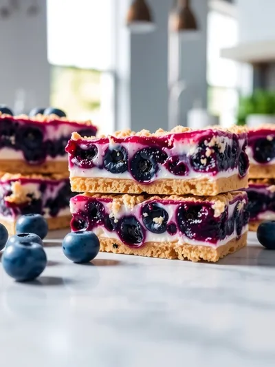 Grandma’s Blueberry Chill Bars