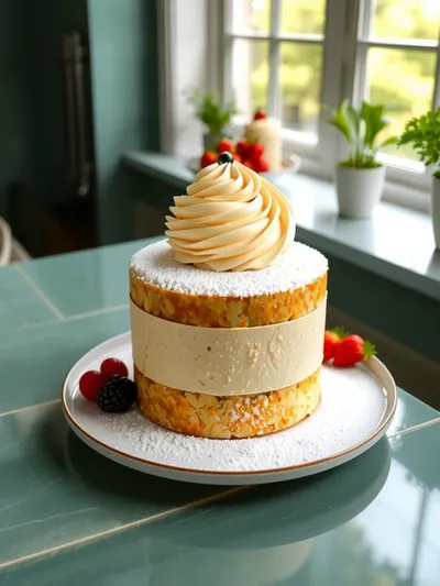 Heaven on Earth Cake - cooking process