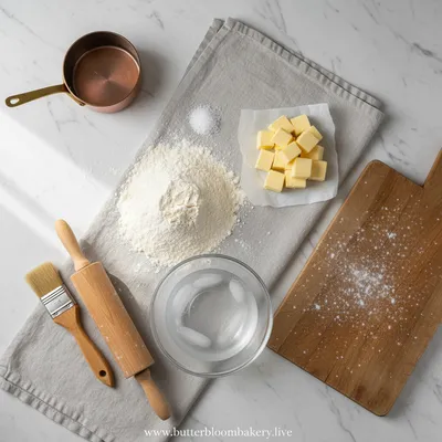 Homemede Puff Pastry Recipe - cooking process