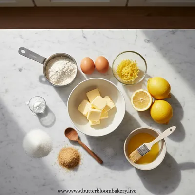 Soft & Chewy Lemon Cookies - cooking process