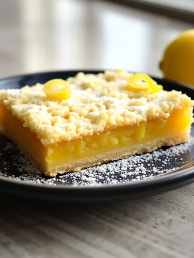 Lemon Crumble Bars – Simple 3‑Ingredient Treat - cooking process