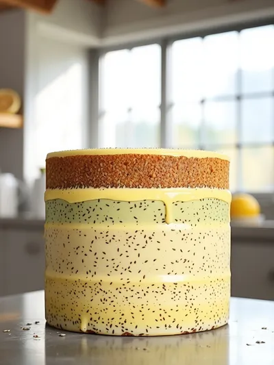 Lemon Poppy Seed Cake – Hyper Moist