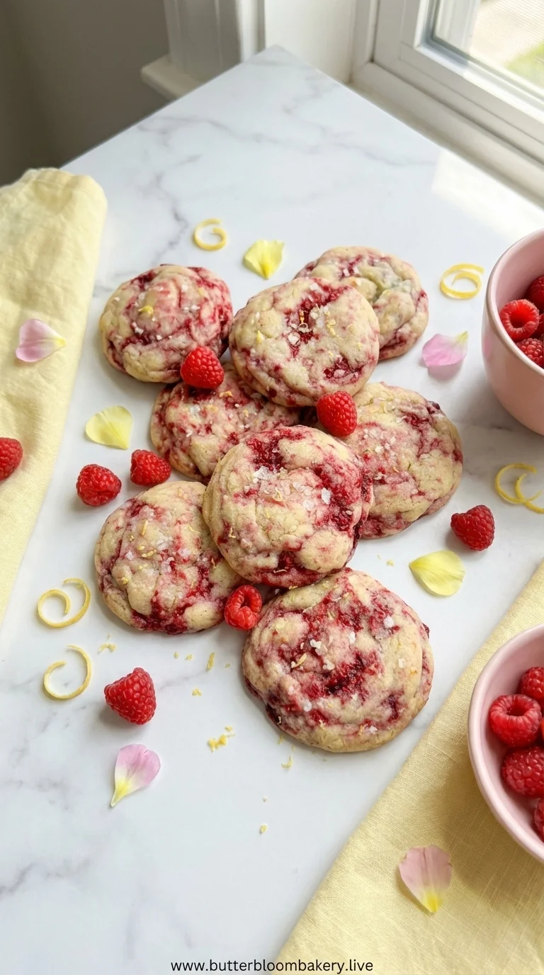 Lemon Raspberry Cookies Recipe