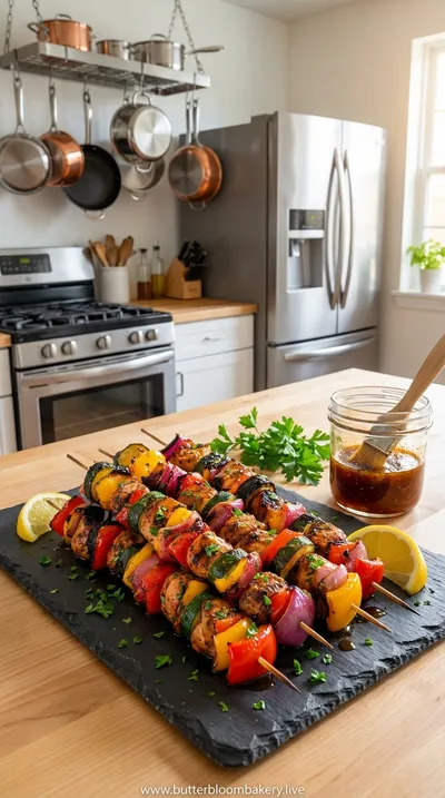 Marinated Chicken Skewers