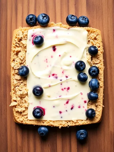 Mini Blueberry Cheesecake - ingredients preparation