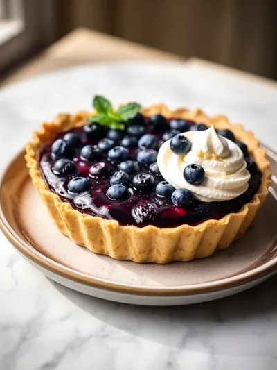No Bake Blueberry Pie: Easy Dessert Recipe - cooking process