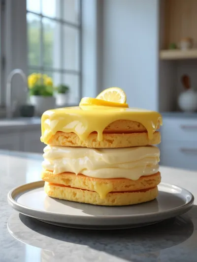 No-Bake Lemon Eclair Cake
