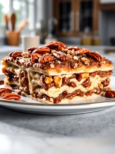 Pecan Pie Lasagna