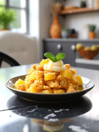 Pineapple Crunch Recipe - ready to serve