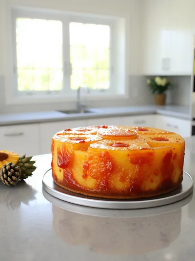 Pineapple Upside-Down Dump Cake