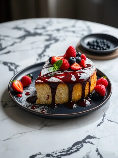 Preacher Cake Recipe – Moist Vegetarian Dessert - ready to serve