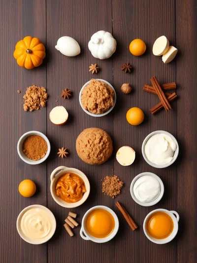 Pumpkin Pie Bites – Easy Fast Fall Dessert - ingredients preparation