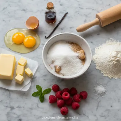 Raspberry Swirl Brioche Loaf - cooking process