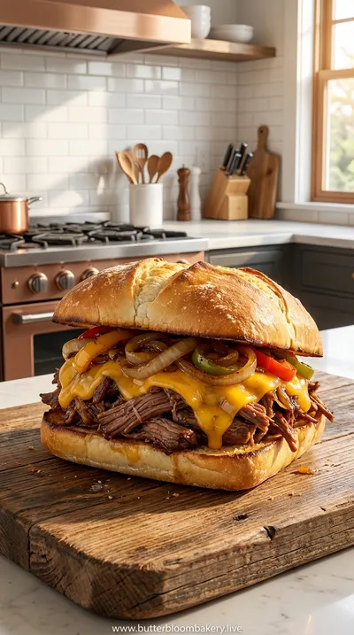 Slow Cooker Cowboy Sandwiches