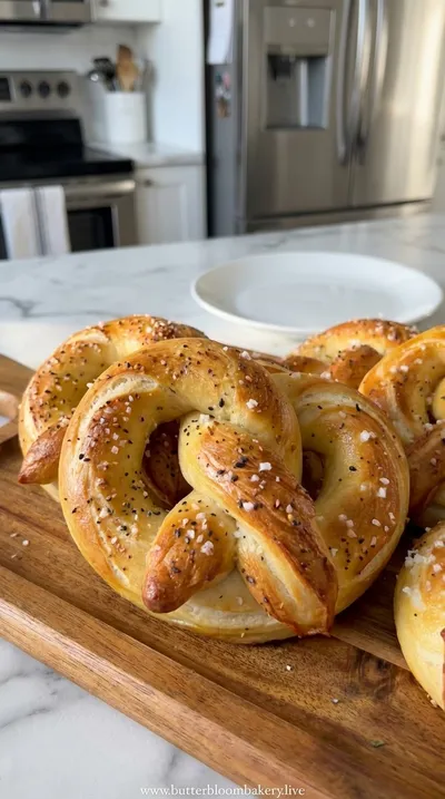 Homemade Soft Pretzels Recipe