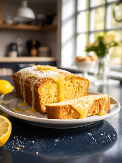 Copycat Starbucks Lemon Loaf Recipe - ready to serve