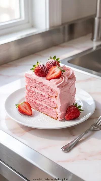 Strawberry Cake: Homemade Delight