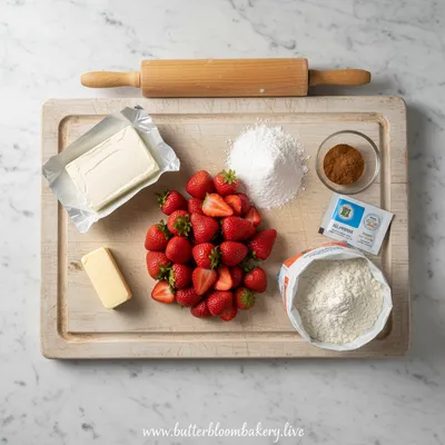 Strawberry Cheesecake Cinnabon Rolls Recipe - cooking process