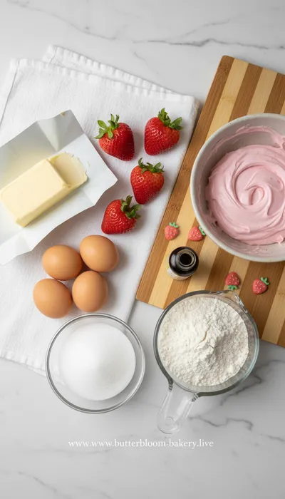 Strawberry Cheesecake Cookies - cooking process