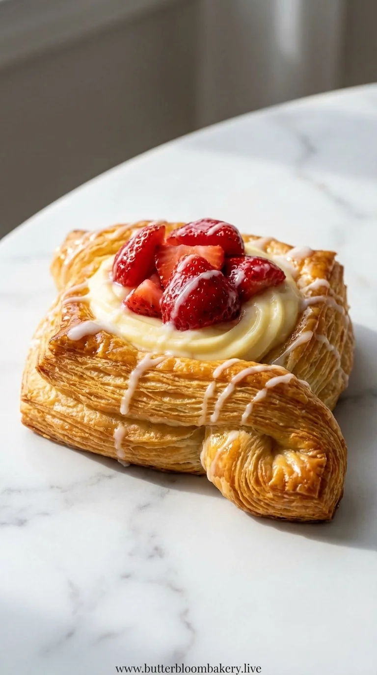 Strawberry Danish with Cream Cheese