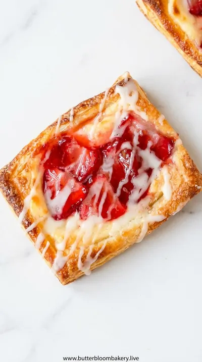 Strawberry Danish with Cream Cheese