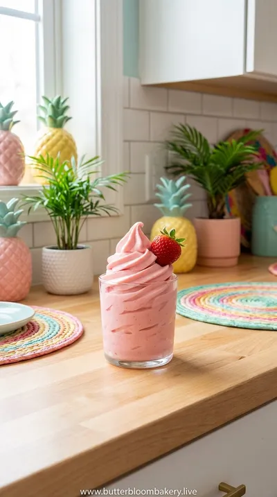 Strawberry Dole Whip: Easy Tropical Dessert