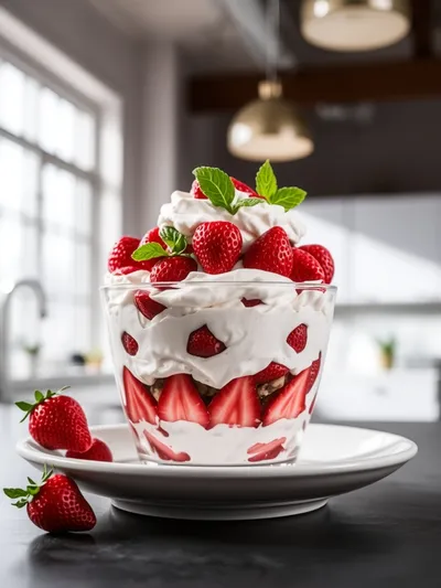 Strawberry Fluff Salad – Light & Refreshing