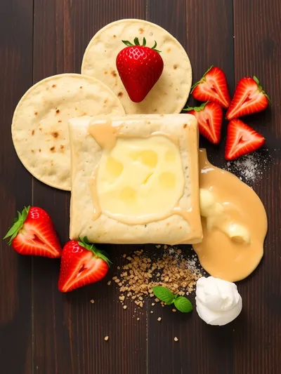Strawberry Pie Enchiladas Recipe - ingredients preparation