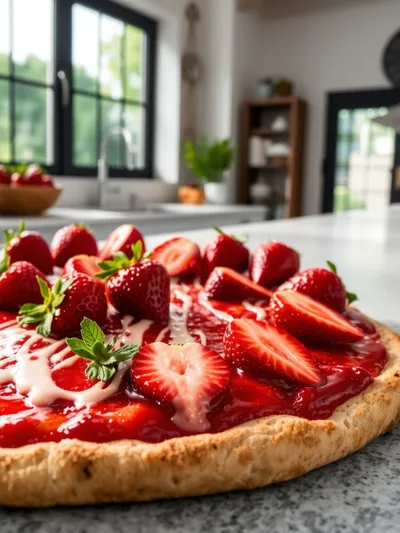 Strawberry Pizza Recipe