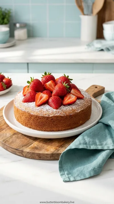 Strawberry Pound Cake – Moist & Delicious